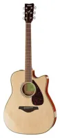 YAMAHA FGX820C N - электроакустическая гитара, цвет натуральный