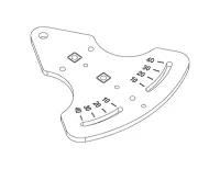 MEYER SOUND MAAM-UPJ ARRAY and MONITOR PLATE KIT
