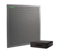 SHURE MXA910AL-60-USB-P Потолочный микрофонный массив MXA910AL-60 сребристого цвета и сетевой аудиоинтерфейс ANIUSB-MATRIX