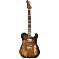 Paoletti nancy lounge 850 piezo  электрогитара, telecaster, цвет коричневый релик, кейс