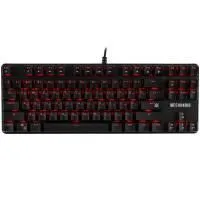 Клавиатура механическая DEFENDER Mechanoid GK-581 RU,черный,87кн,SNK корич