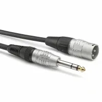 Sommer cable hbp-xm6s-0150  микрофонный кабель basic+, xlr(m) <=> 6,3 jack stereo, 1,5м, hicon