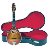 GEWA Miniature Instrument Mandolin сувенир мандолина, дерево, 20 см, с футляром