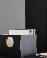 Sessiondesk Vinyl record box Black - Запчасти и аксессуары для винила