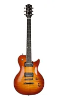 042623 Summit Classic LTD Cognac Burst Flame Электрогитара, с чехлом, Godin
