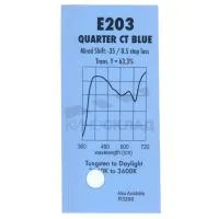 # 203 Quarter C.T.Blue, светофильтр, рулон 1.22 х 7.62 м -