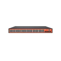 WI-PMS552F, Коммутатор управляемый L2+  48 PoE GE + 4*10G SFP+, бюджет PoE 565Вт