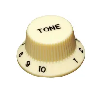 KI-240TI Ручка потенциометра, Tone, кремовый, дюймы, Hosco