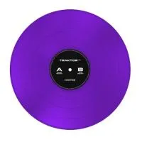 Виниловый диск с таймкодами [31219] Native Instruments [Traktor Control Vinyl Purple] для DVS системы Traktor, цвет фиолетовый