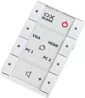 Панель управления BIAMP [Impera Echo Plus 8DKW] , кнопочная 8-button control pad with Ethernet, DK, white