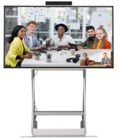 LG 43HT3WJ-B- 43" интерактивная ЖК-панель 4К с камерой 1080p, микрофоном и 2x10 Вт динамиками, мультитач 10 касаний