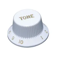 KW-240T Ручка потенциометра, Tone, белая, метрическая, Hosco