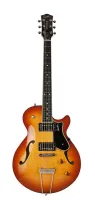 039852 Montreal Premiere Supreme Lightburst Flame HG Электрогитара арктоп, с чехлом, Godin