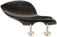 Violin chin rest Acura Meister Preciso VC-NCG63CB - Grade Preciso ebony Guarneri chin rest for 4/4-3/4 violin with titanium Hill mount
