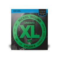 D'addario EXL220-5 - струны для 5 струнной бас-гитары ( 40 - 125 ) никель