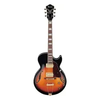 IBANEZ AG75G-BS полуакустическая электрогитара, корпус - липа, цвет - санбёрст