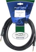 Cordial CCFI 4.5 PP инструментальный кабель джек моно 6.3мм/джек моно 6.3мм, 4.5м, черный