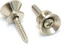 FENDER ORIGINAL STRAP BUTTONS крепления (2 шт.) для гитарного ремня, никель