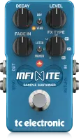 TC ELECTRONIC INFINITE SAMPLE SUSTAINER - педаль лупер/сэмплер с TonePrint, ревером, модуляцией