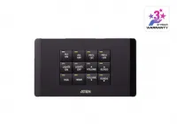 ATEN VK112EU1 - 12-кнопочная панель управления (стандарт EU, 2 Gang), цвет черный