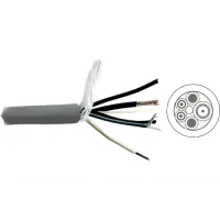 Mogami 2537-08 видео кабель complexed COAX (video camera) 9,0 мм. серый