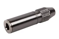 FORCE CFA-081 - разъем jack stereo, 1/4" , металл