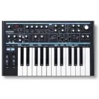 Novation bass station ii  аналоговый синтезатор, 25 клавиш, встроенная память на 64 пользовательских