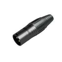 Seetronic SCSM3-BG Разъём XLR кабельный 3-пин "папа"