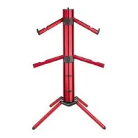 K&M 18860-000-36  стойка для клавишных spider pro, 2 уровня, красная