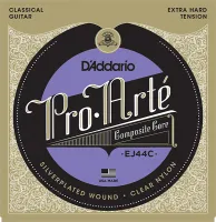 EJ44C COMPOSITE PRO ARTE Струны для классической гитары нейлоновые Extra Hard D`Addario