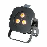 ADJ Ultra Hex Par3 Сверхяркое устройство омывающего света Par 38 с 3 светодиодами красного, зеленого, синего, янтарного, белого и ультрафиолетового цветов. Плавное смешивание цветов RGBAW + УФ - Отлично подходит для архитектурного омывающего настенного ос