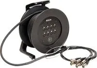 KLOTZ MC0430 MiniCore компактный мультикор на катушке 4 канала, разъемы Amphenol XLR F/ XLR M, длина 30 m