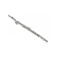 Jupiter JFL-700WE Флейта С, закрытые клапаны не в линию, серебряное покрытие корпуса, головки и колена, каплеобразная головка WAVE-LINE, с Е механизмом