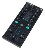 DJ контроллер [22180] Native Instruments [Traktor Kontrol Z1] для Traktor DJ/Pro, 2-х канальный микшер, 24бит/96кГц, Cirrus Logic, 3-х полосные EQ, FX, CUE-секции, фейдеры, кроссфейдер, стерео выход для наушников, 2xRCA линейных выхода, USB