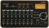 Tascam DP-008EX - Цифровой 8-дорожечный микшер-рекордер Digital Pocketstudio, 20-20000 Гц, THD<0,05%, S/N>81 дБ, 8 дорожек записи, 2 Omni-directional микрофона, 2х1/4" TS Jack +  2xXLR микр./лин. входа, 2xRCA лин. выхода, 1/8"mini Jack выход на наушники