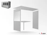 Audipack секция для дополнительного рабочего места переводчика для silent 6300
