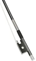 Violin bow Musing C4 Classic - Violin woven carbon fiber bow with aluminum screw and stainless steel finish, Parisian eye. Classic style screw and frog