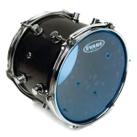 Evans tt13hb  hydraulic blue 13" пластик для том тома двойной синий
