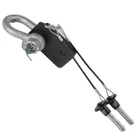 RCF FLY BAR PICKUP HDL20 (13360221) Запасной чекель с крепежом для подвесной рамы.