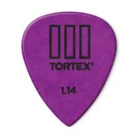 462P1.14 Tortex III Медиаторы 12шт, толщина 1,14мм, Dunlop