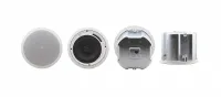 Пара двухполосных громкоговорителей Kramer Electronics [GALIL 4-C (PAIR)] , предназначенных для установки на потолке, с трансформатором; 4", 8 Ом, 70/100 В, 30 Вт