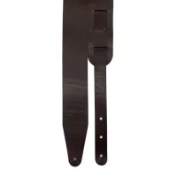 FL50002L Leather Ремень для гитары, кожаный, черный глянцевый, Fidel