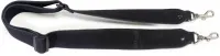 STAGG SDS-BANJO BLK - Чёрный замшевый ремень для банджо. Длина 82 - 141 см (регулируемая)