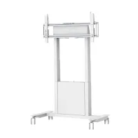 SMS Func Mobile Motorized White - Стойка напольная моторизированная для монитора