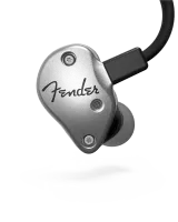 FENDER FXA5 PRO IEM- SILVER Внутриканальные наушники с двойным армированным сбалансированным массивом и бас портом