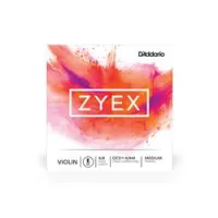 D'addario dz311 4/4m  отдельная струна e для скрипки 4/4 zyex, medium tension