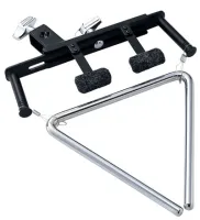 Triangle hanger Pearl PPS-12T - Triangle mounting with brass mallets for hand play