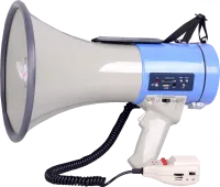 SVS Audiotechnik MG-25 Мегафон с функцией записи 20 секунд, съёмный микрофоном, функцией сирены