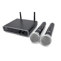 BG IU-208F Радиосистема вокальная, UHF 740-790MHz, фиксированная частота, 2 ручных микрофона
