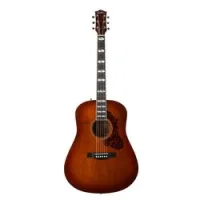 Godin metropolis ltd havana burst hg eq  электроакустическая гитара dreadnought, цвет санбёрст